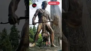 A statue comes to life