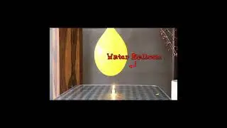Fire Water Balloon - Cool Science Experiment | Educational Videos #shorts
