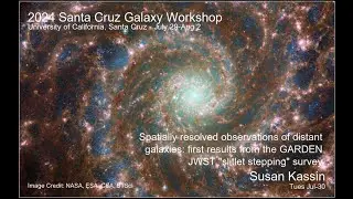 2024 UCSC Galaxy Workshop: Susan Kassin Spatially resolved observations of distant galaxies...