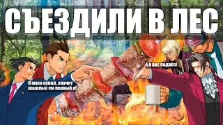 Пацаны поехали в лес. (ace attorney) || objection.lol