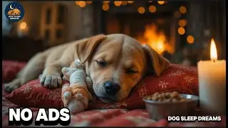 12 Hours of Relaxing Music for Dogs🐶🎅 Anti-Separation Anxiety Relief Music🎄Sleep dog Healing 💖No Ads