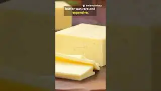 Butter Was Once a Sign of Wealth 🧈💰#Shorts #HistoryFacts #FoodHistory #DidYouKnow #FunFact#Factovora