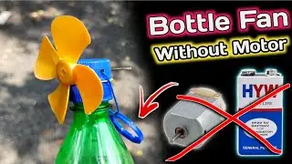 Diy Mini Fan || How To Make A Plastic Bottle Hand Fan