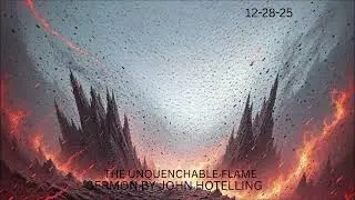 12-28-25 The Unquenchable Flame Audio Sermon by John Hotelling