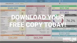 FREE House Flipping Spreadsheet Software