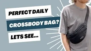 Finally An Aesthetic Man Bag That Carries Everything | MaxTop Crossbody Fanny Pack