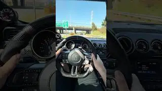 NASTY Whipple GT350 Downshifts🔥😮&zwj;💨#ford #mustang #gt350 #boosted #supercharged #ytshorts #yt