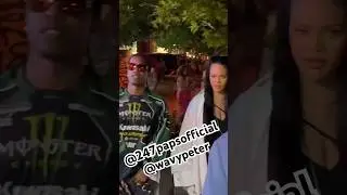 #rihanna #asaprocky going to dinner in nyc at #celebrity hotspot Emilio&rsquo;s #tbt