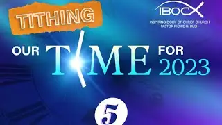 IBOC Tithing Our Time - Night 2 - August 29, 2023 - &ldquo;A Life-Saving Tip&rdquo;