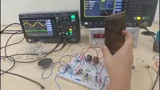 4 stage audio amplifier- song demo