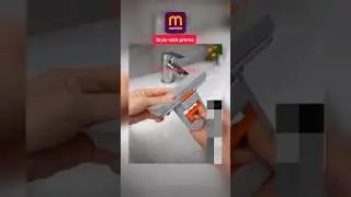 Mini portable and foldable desktop mop ✨ #meeshofinds #meesho #meeshohaul #meeshoapp