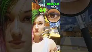 Nvidia DLAA vs AMD Native AA (Cyberpunk 2077)