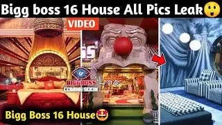 Bigg Boss 16 Ke Ghar Ke Pics Hue Leaked😲 |BB16 House pics leak Bigg Boss 16 House Tour