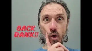 Rook Battery Back Rank Check Mate!!!