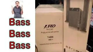 Тест басов и звука F&d T400x.
