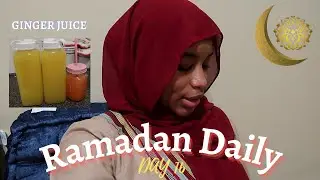 RAMADAN DAILY 2021 (DAY 16) | MAKING HEALTHY PINEAPPLE GINGER  JUICE | DIML |Bii.Fatouu|
