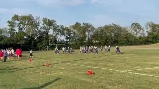 KIMONN KICKOFF RETURN ON DALEWOOD MIDDLE SCHOOL