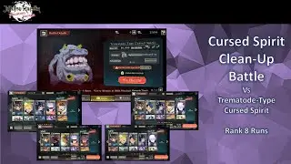 Clean Up Battle vs Trematode Type Rank 8 Runs