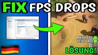 Planet Zoo FPS Drops & Lags L&Ouml;SEN (100% Fix)