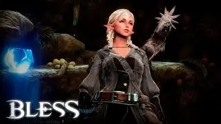Bless Online: Low Level Mage Gameplay (F2P Russia CBT1)