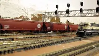 July 29th 2011 BNSF Grain Train