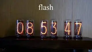 Nixie tube clock 
