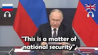President Putin Leads Meeting on Navy Strategy Through 2050 | RU-EN interpretation