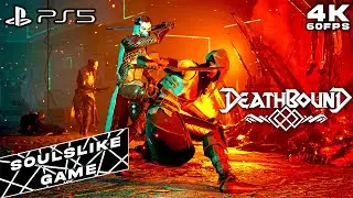 DEATHBOUND PS5 4K GAMEPLAY - SOULSLIKE GAME (4K60FPS)