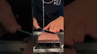 Watermelon thin sliced! #fyp #knife #knifesharpening #ray #knifesharpener #rui #knives