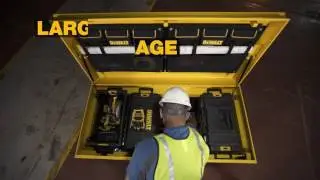 DeWalt ToughBox job site storage chests