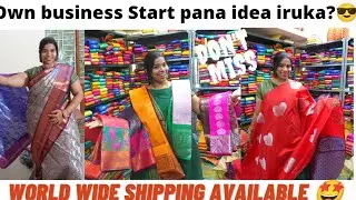 Start own business with zero investment 😎 Single saree customisation Available😍 Bridal Sarees 1450-💃