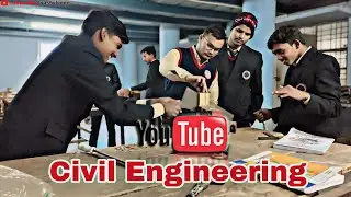 Civil Engineering  students workshop class