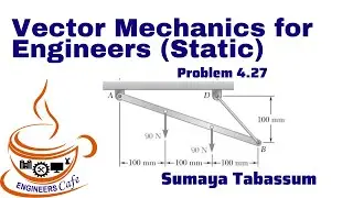Vector Mechanics for Engineers (Static) Tenth Edition Solution Bangla Problem 4.27