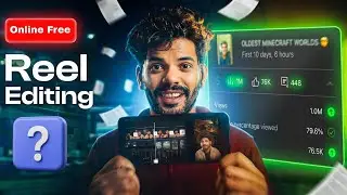 Mobile Se Pro Editing Kaise Kare 2025 🎬 | 99% Free Online Video Editor 🔥 | Ghar Baithe Viral Editing