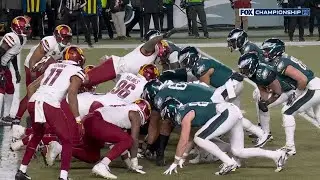 Commanders Commit 3 Encroachment Penalties in a Row vs Eagles (Full Sequence) 😱