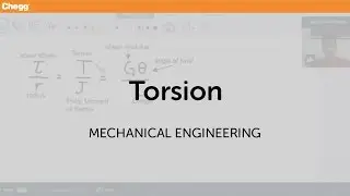 Torsion | Mechanical Engineering | Chegg Tutors