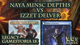 Minsc and Boo Naya Dark Depths vs UR Delver [MTG Legacy]