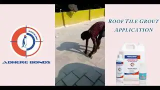 Roof Tile Grout Adhere Bonds