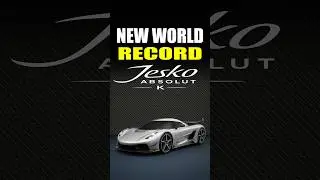 KOENIGSEGG Jesko Absolut | NEW WORLD RECORD