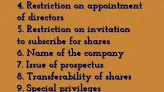 Differences between Public Company and Private Company