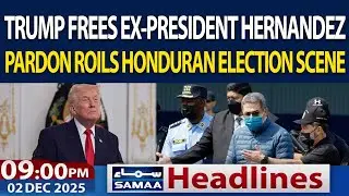 Trump Frees Ex-President Hernandez | Opponents Decry Political Favoritism | 9PM News Headlines