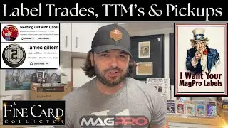 MagPro Label Trades, Huge TTM Returns, & Card Pickups (Hall of Famers!)