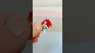 Ariel the Mermaid #ariel #crochet #mermaid #microcrochet