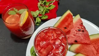 Iftar Special Summer Drink | Watermelon Sharbat Recipe | Tarbooj ka Sharbat