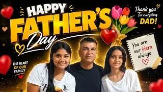Father's day surprised with cake 🍰|special video for my dad 💕😘