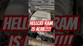 Rebuilt the Ram & got it running! Rebuild Video Dropping This Week! Stay Tuned!! #hellcat #ram #fast