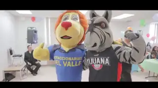 Zonkeys de Tijuana visita a los ni&ntilde;os en el IMSS