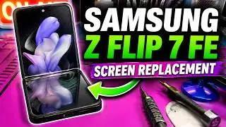 Инструкция по замене экрана Samsung Z Flip 7 FE (полное руководство)