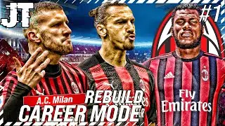 FIFA 21 REBUILDING AC MILAN CAREER MODE EP 1