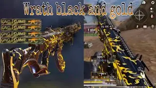 CODM : I stole AK47 - Wrath Black and Gold 🔥 | SOLO VS SQUADS